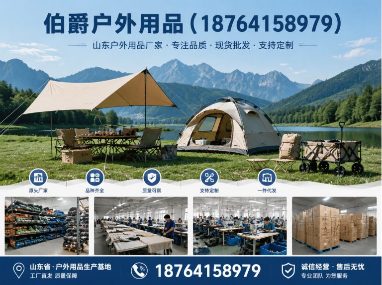 长清区山东户外用品厂家展示图